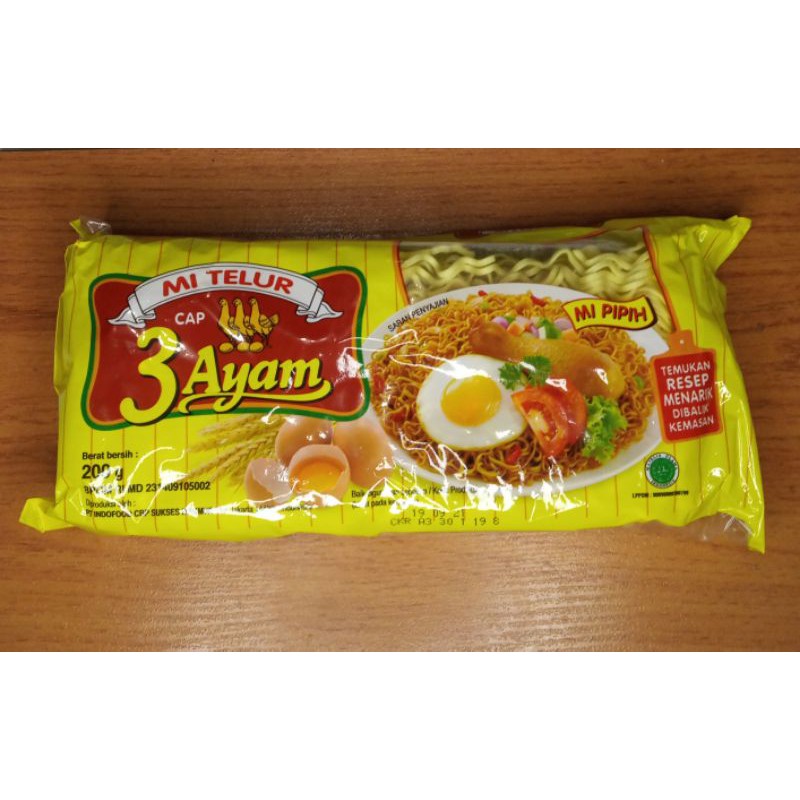 Mie Telur Cap 3 Ayam | Mie Telur