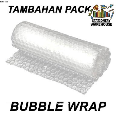 

Tambahan Bubble untuk keamanan Ekstra (Bukan Jaminan)
