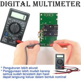 MULTIMETER - AVOMETER - MULTITESTER DIGITAL DT-830B DT830B ALAT PENGUKUR AKURAT