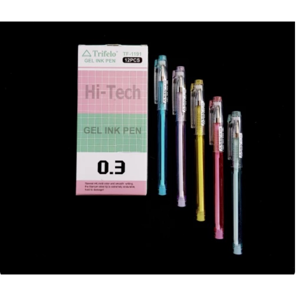 

TRIFELO Pulpen gel HI-TECH 0.3 mm TF1191 / pulpen HITEC 0.3