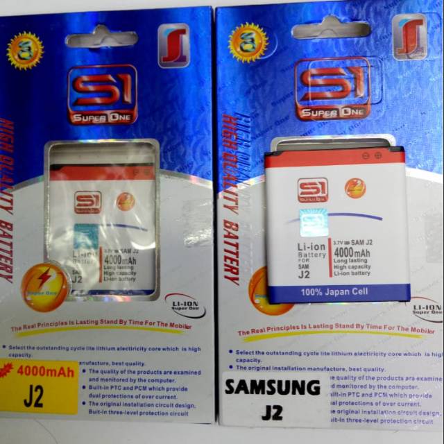 Baterai Samsung Double Power Super One J2