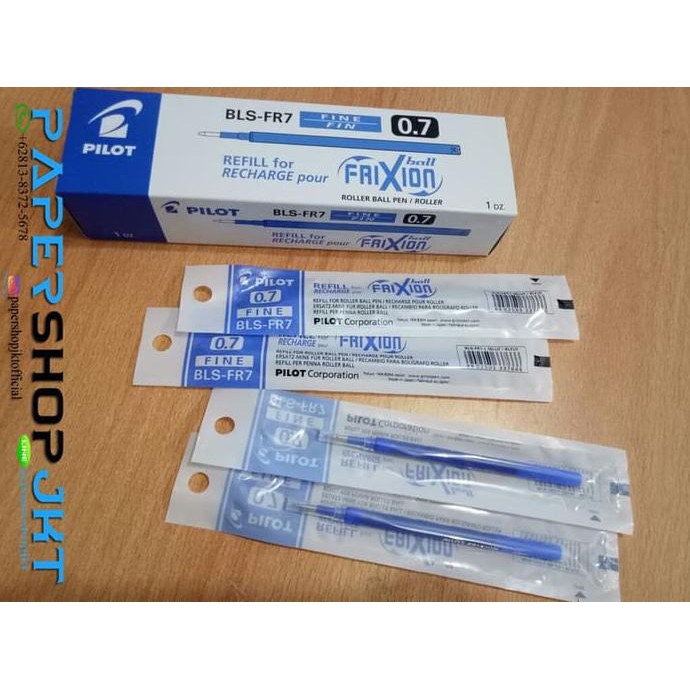 

GROSIR!!! Refill Isi Pulpen Frixion Pilot 0.7 BIRU PRODUK TERBATAS