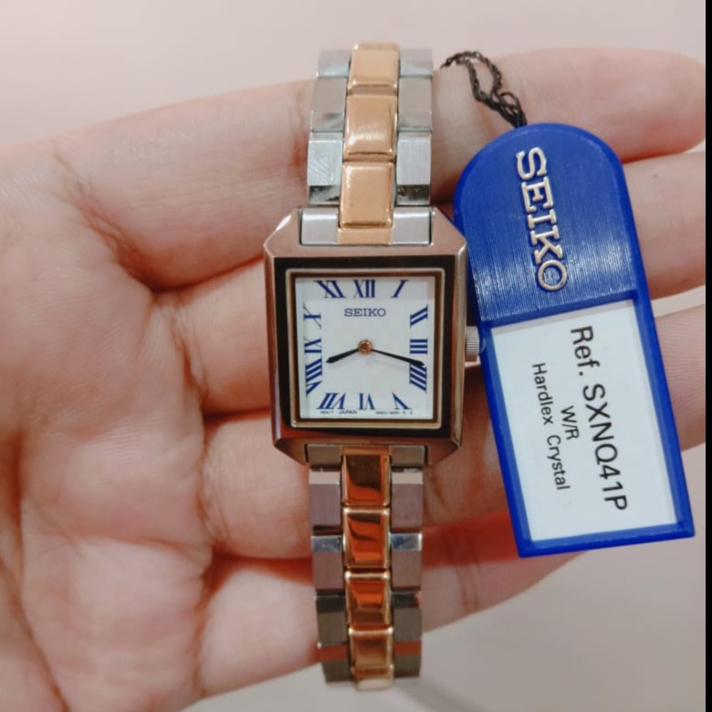 SEIKO SXNQ41P SXNQ41P1 JAM TANGAN WANITA ORIGINAL ORI