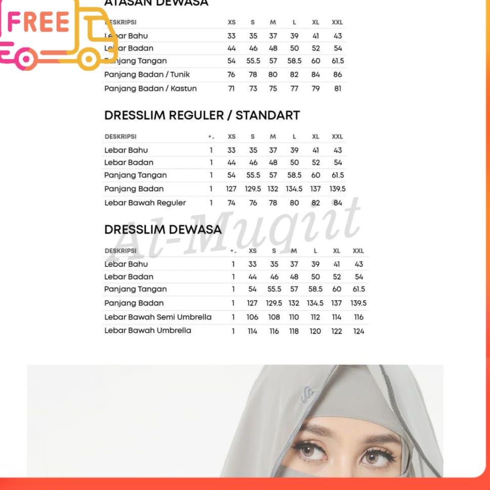 B61O DISKON  - Gamis Dresslim Shafana Al-Muqiit.Shop Terlaris