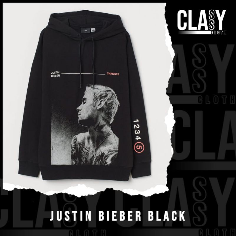 Hoodie HM Justin bieber black