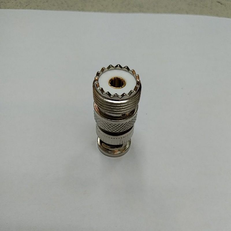 konektor adapter konektor sambungan Bnc male to PL female bnc ht