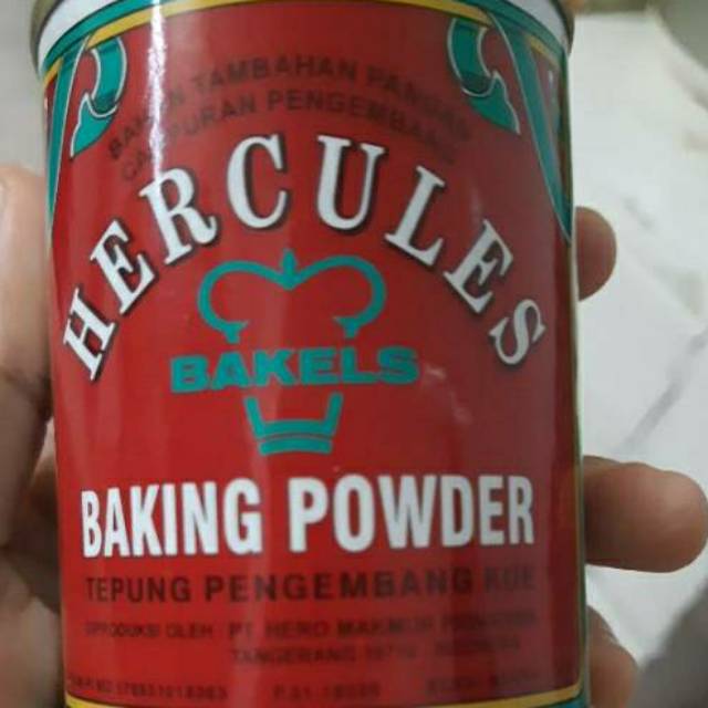 Baking Powder Hercules 110gr Kaleng Shopee Indonesia