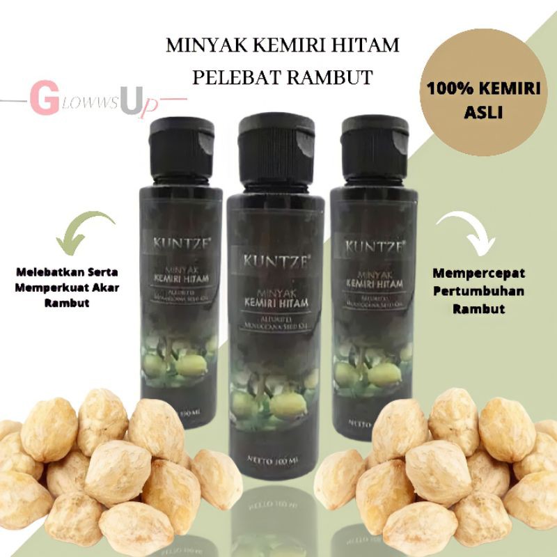 KUNTZE MINYAK KEMIRI HITAM ORIGINAL BPOM 100ML - MINYAK KEMIRI KUNTZE