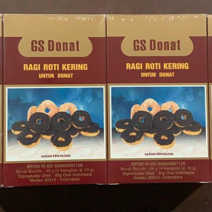 

GS Donat Ragi Roti Kering untuk Donat 4x10 Gr 1 dus BERKUALITAS