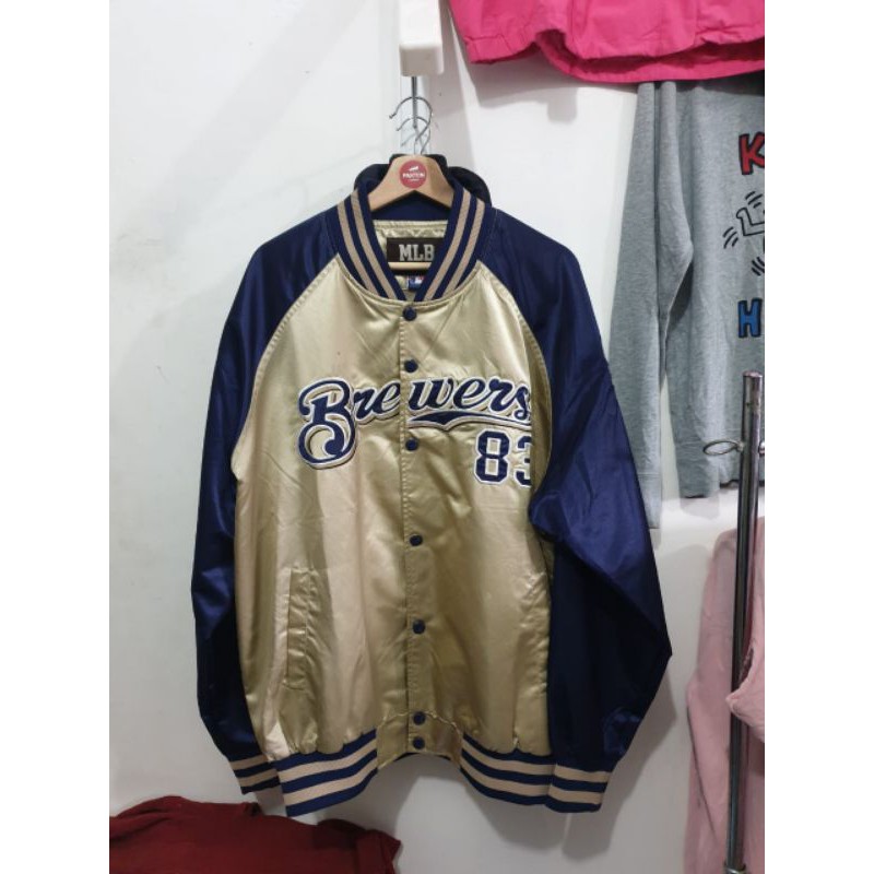MLB Brewers Varsity Jacket