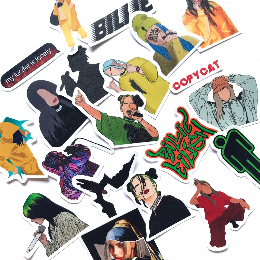 

Billie Eilish Premium Sticker Pack