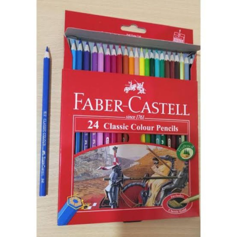 

Pensil Warna Faber Castell 24 Warna Clasik (Isi 24 warna)