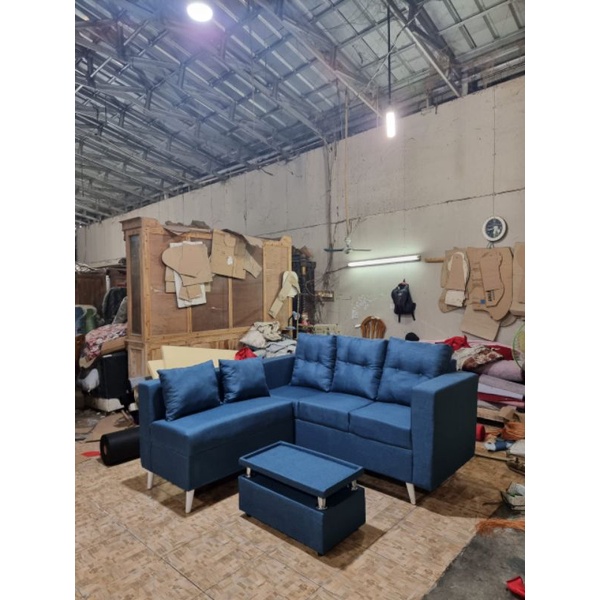 SOFA L PUTUS RETRO/SOFA L MINIMALIS