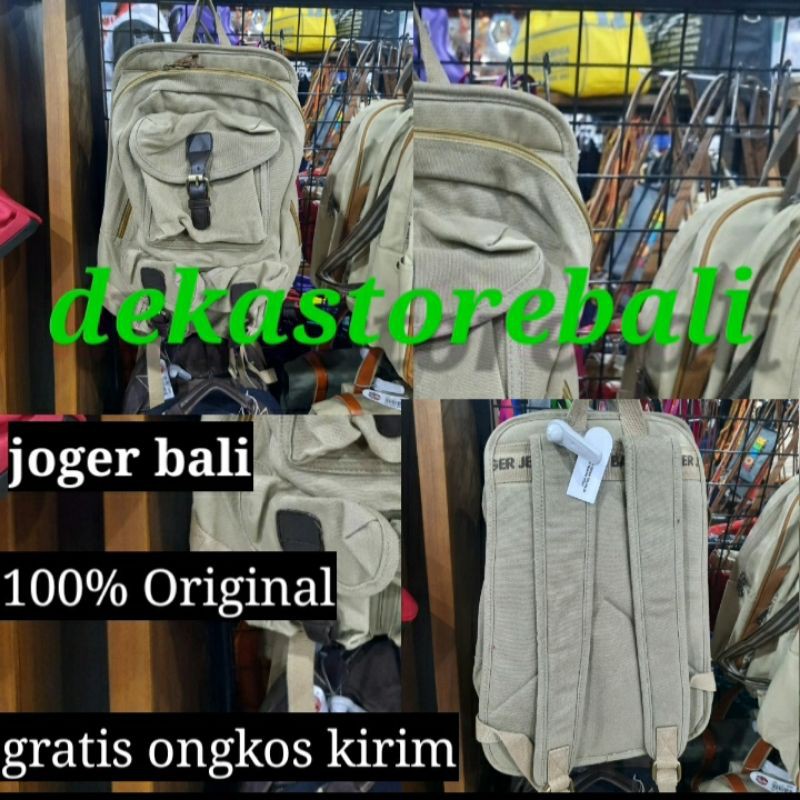 Tas Punggung Tebal JOGER BALI ORIGINAL