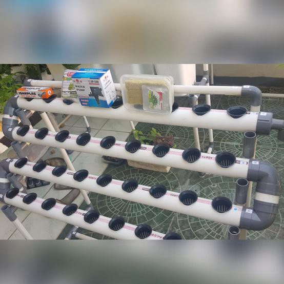 

Paket Hidroponik Nft Ukuran 1 Meter. Paket Siap Tanam 36 Lubang Rubenhoras77