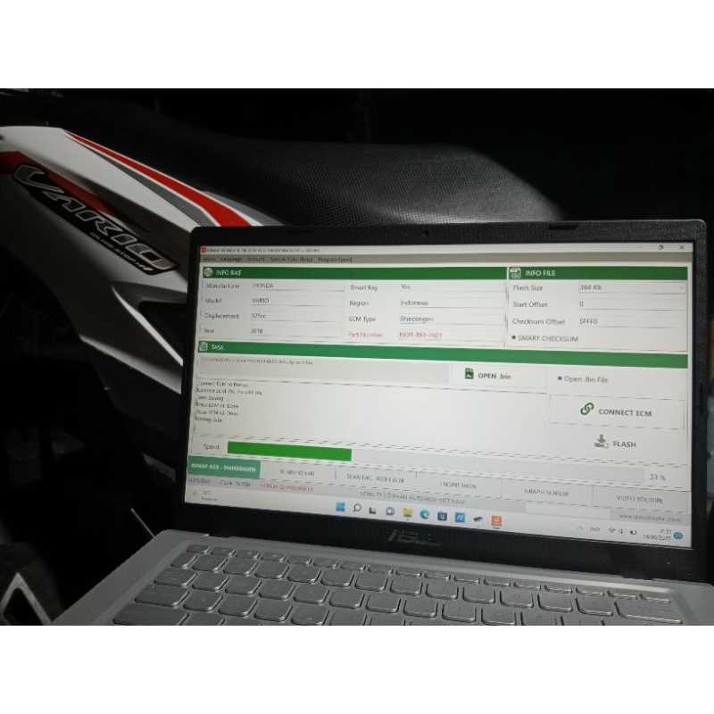 remap ecu yamaha honda keihin shindengen