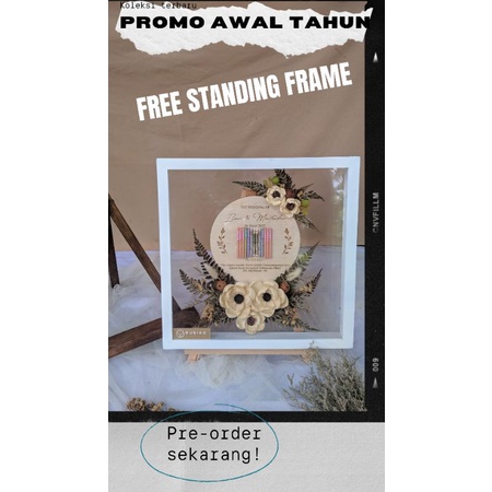 Mahar Pernikahan / Mahar Transparan / Mahar Pernikahan Rustik / Mahar Anggrek / Mahar Bunga / Mahar 