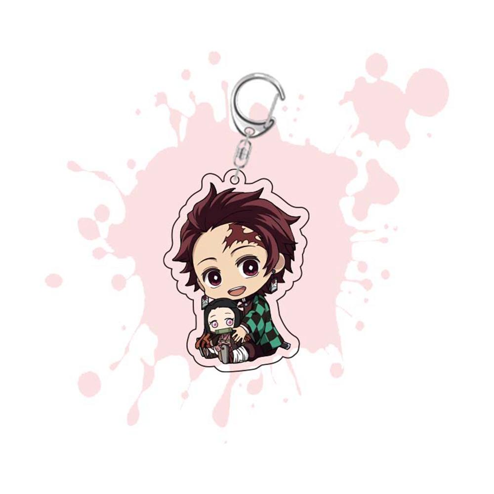 Needway   Demon Slayer Gantungan Kunci Hadiah Wanita Kimetsu no Yaiba Tomioka Giyuu Anime Liontin
