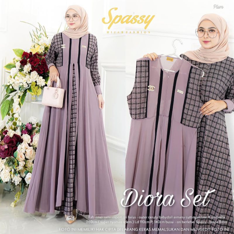 Gamis Diora Set