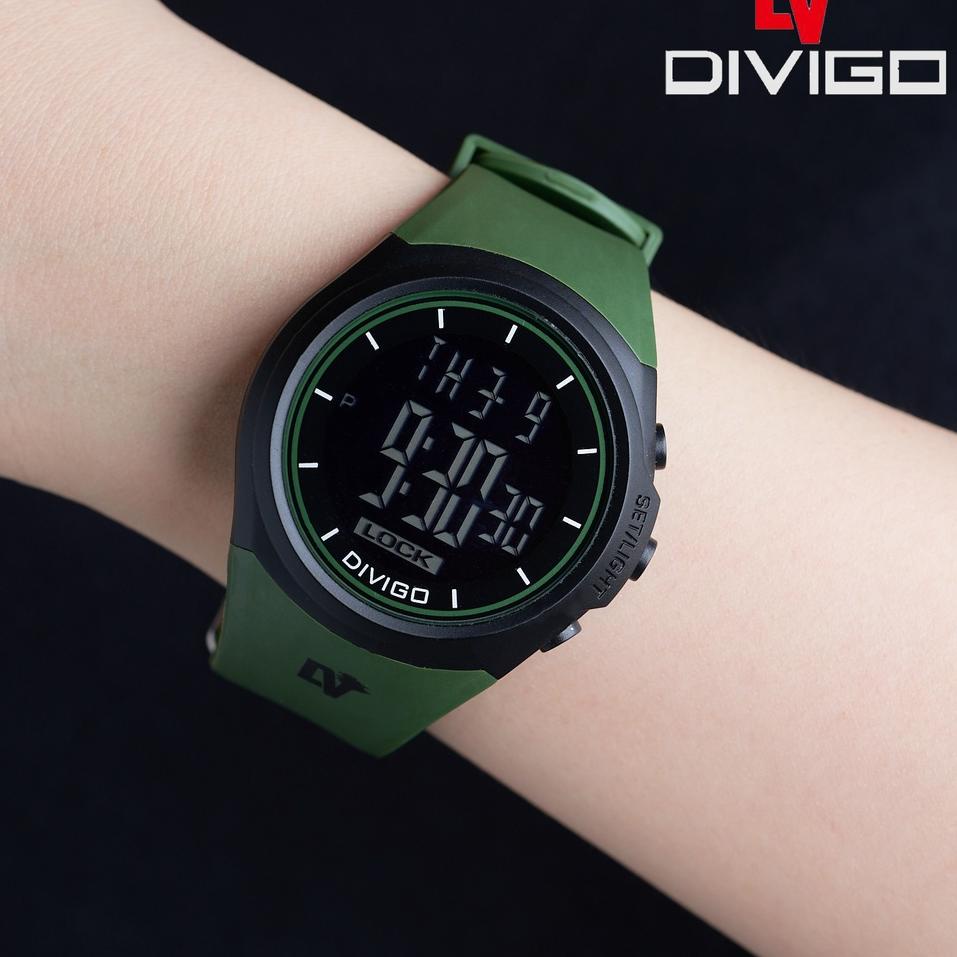 N07W Jam Tangan Pria /Wanita Digital GO DV-2107 Original Tahan Air 9GK