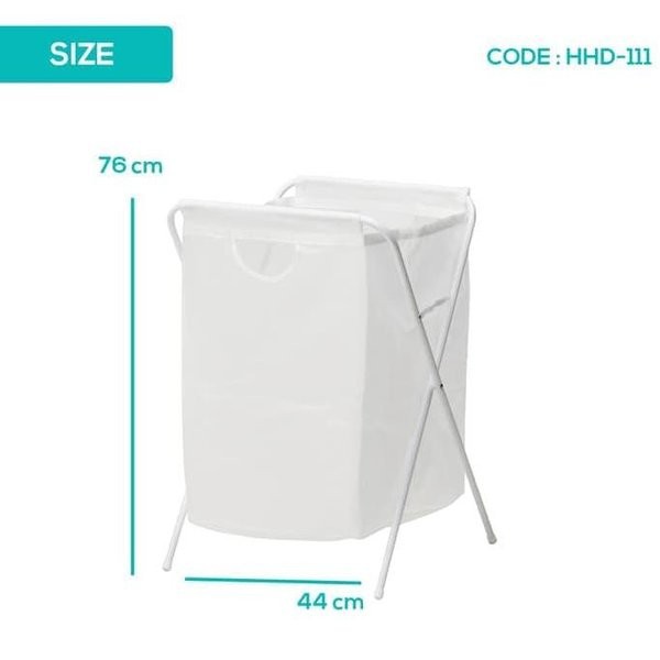 KERANJANG BAJU KOTOR LIPAT KAKI LAUNDRY BAG JUMBO TEMPAT PAKAIAN KOTOR