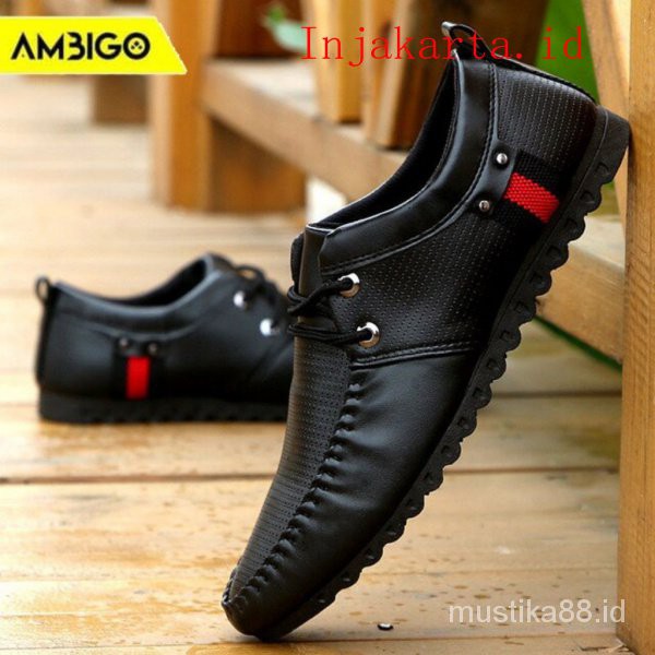 Ambigo Sepatu Pantofel Pria Sepatu Slip On Sepatu Kerja Sepatu Pantofel 88 Terbaru Sepatu Import Gv8