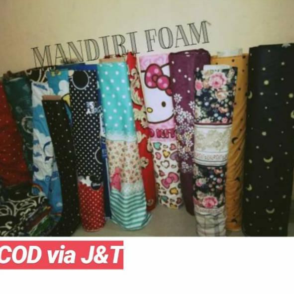 Model baru Sarung Kasur Lipat 4 Busa Inoac tebal 5cm 10cm 15cm 20cm M00