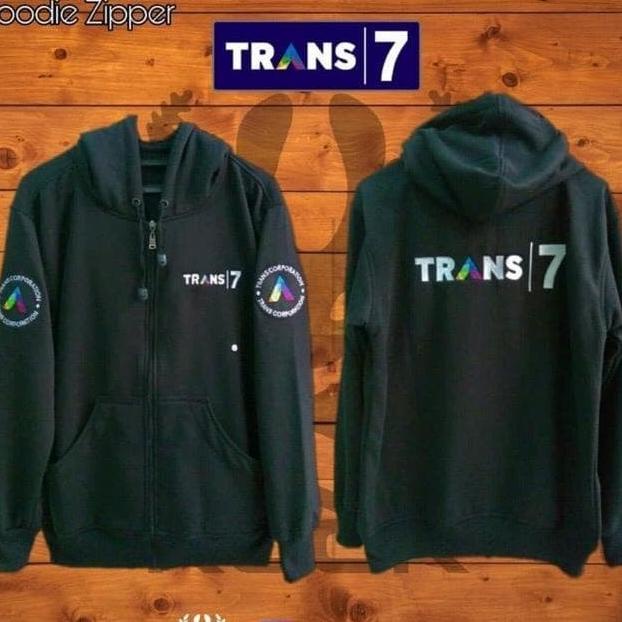 JAKET TRANS7 MURAH - JAKET HOODIE TRANS7 TRANSCORP TRANS TV JAKET