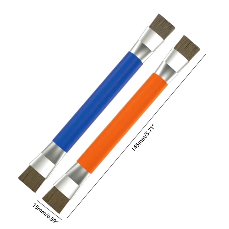 Vivi Sikat Pembersih Debu Kepala Ganda Untuk PCB Welding Motherboard Circuit Board
