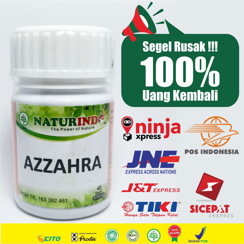 AZZAHRA NATURINDO FRESH OBAT HERBAL MENGENCANGKAN otot-otot kewanitaan  d wzn01