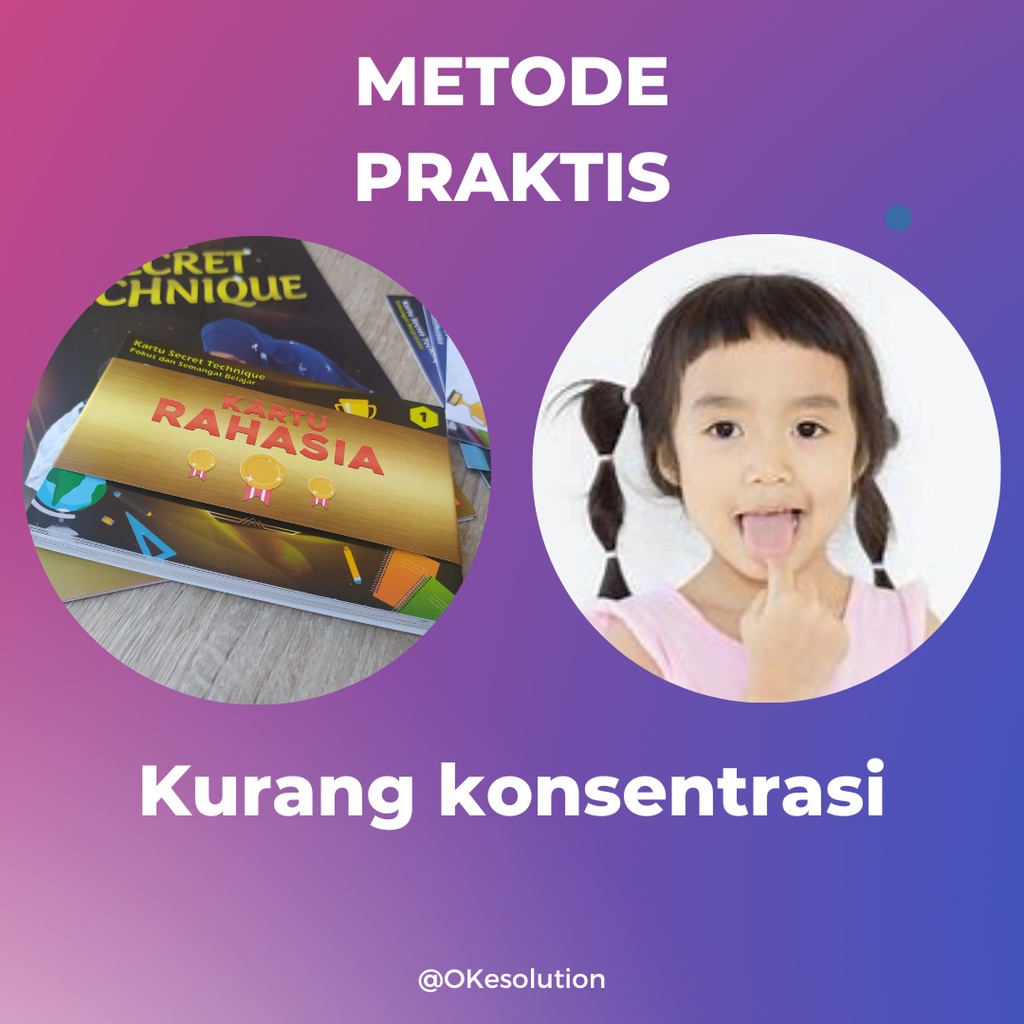 METODE PRAKTIS TERAPI ANAK KURANG KONSENTRASI/CARA PRAKTIS/SIMPEL/FOKUS BELAJAR ANAK/SUSAH FOKUS