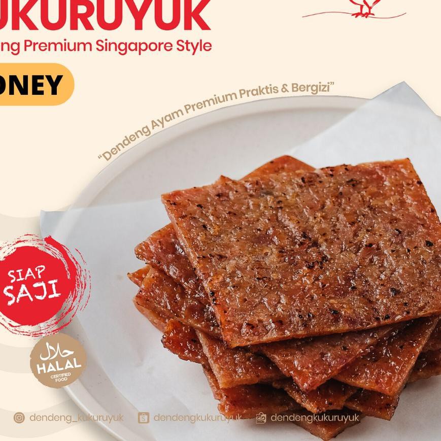 

POPULER [PREMIUM] Rasa original (manis)- Dendeng Ayam Kukuruyuk T5D$