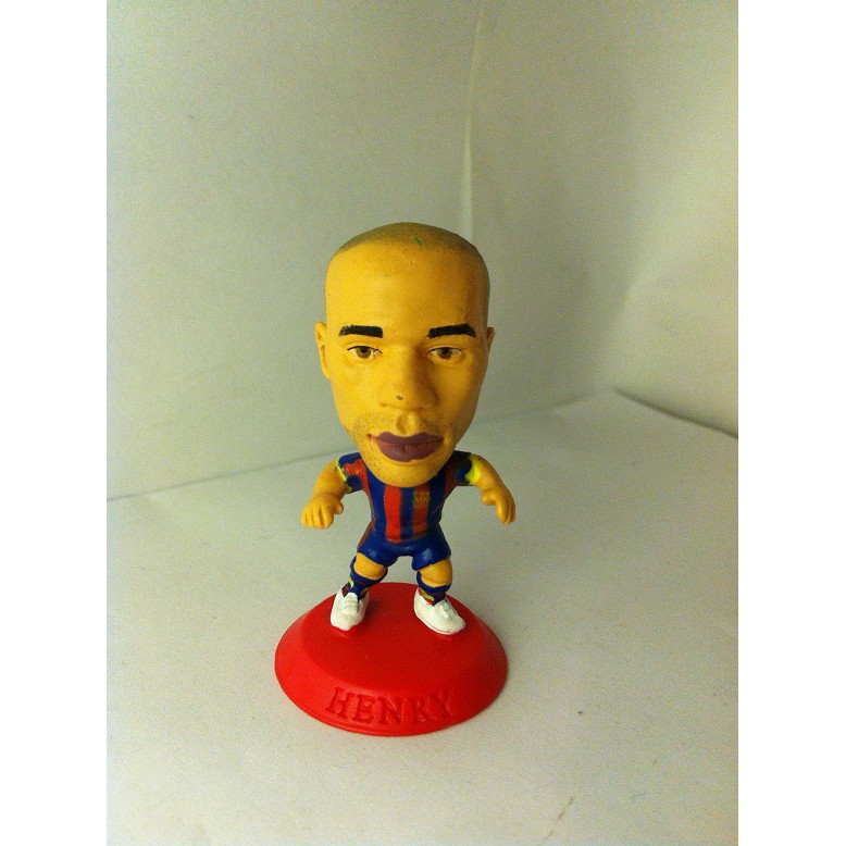 Microstars UK. Series 19 - Thierry Henry Barcelona Home. Red MC12536 by CORINTHIAN 2010