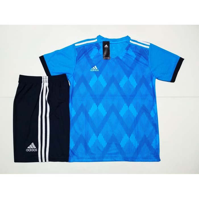 Olahraga Setelan Jersey Bola / Futsal (Cocok Untuk Kaos Tim) AD41 SOFTBLUE NAVY