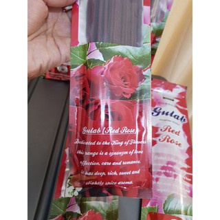 Per Slop Dupa Red Rose Pounch isi 10 Pack by  Hio Maharaja Darshan India Aroma Harum Mawar Wangi