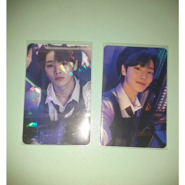 photocard CE ayen / i.n glitter/ ungu