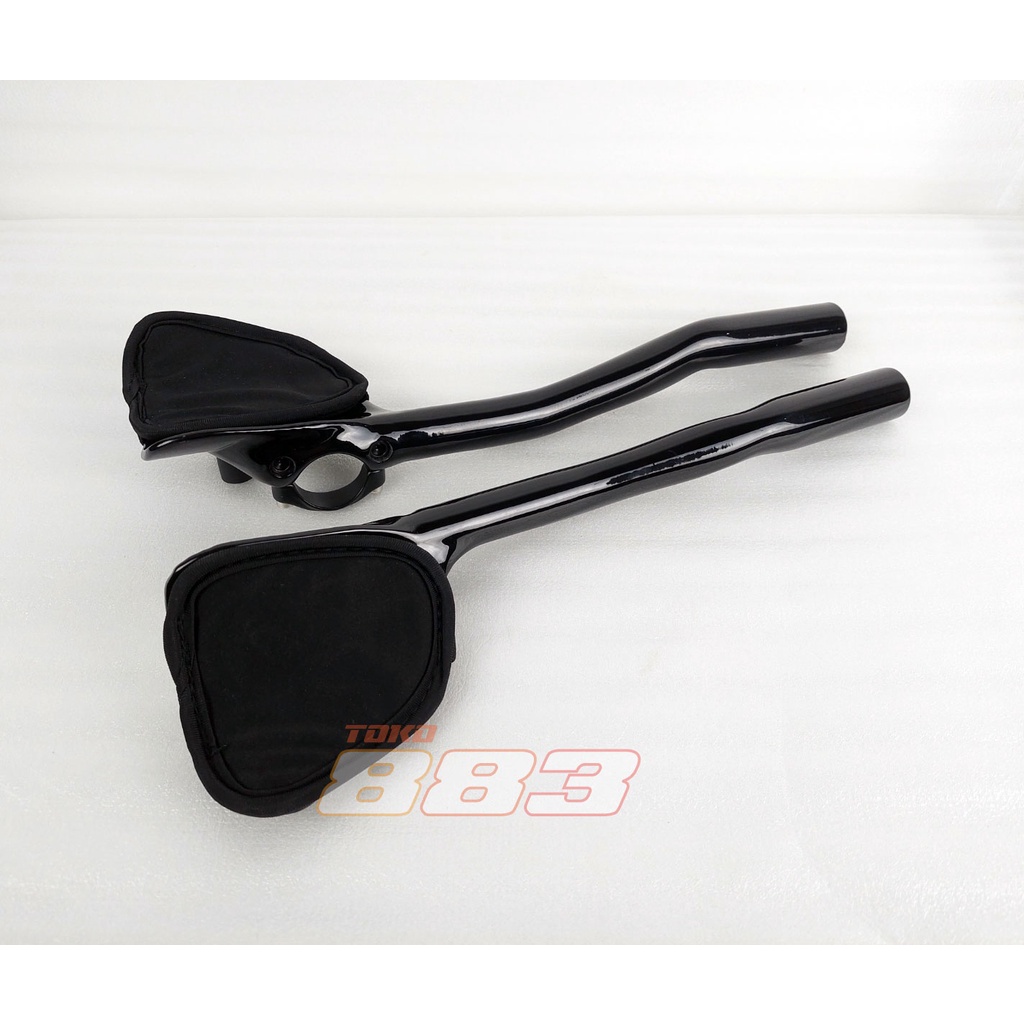 TT BAR Arm Rest 31.8mm Carbon Fiber Road Bike Aero Bar Rest