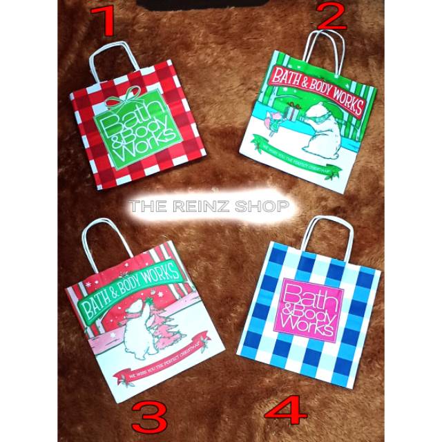 PAPER BAG / PAPERBAG - BBW - BATH AND BODY WORKS