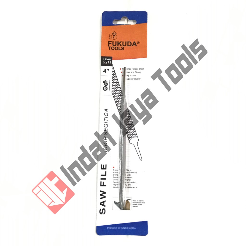 Kikir Gergaji Kayu Segitiga FUKUDA