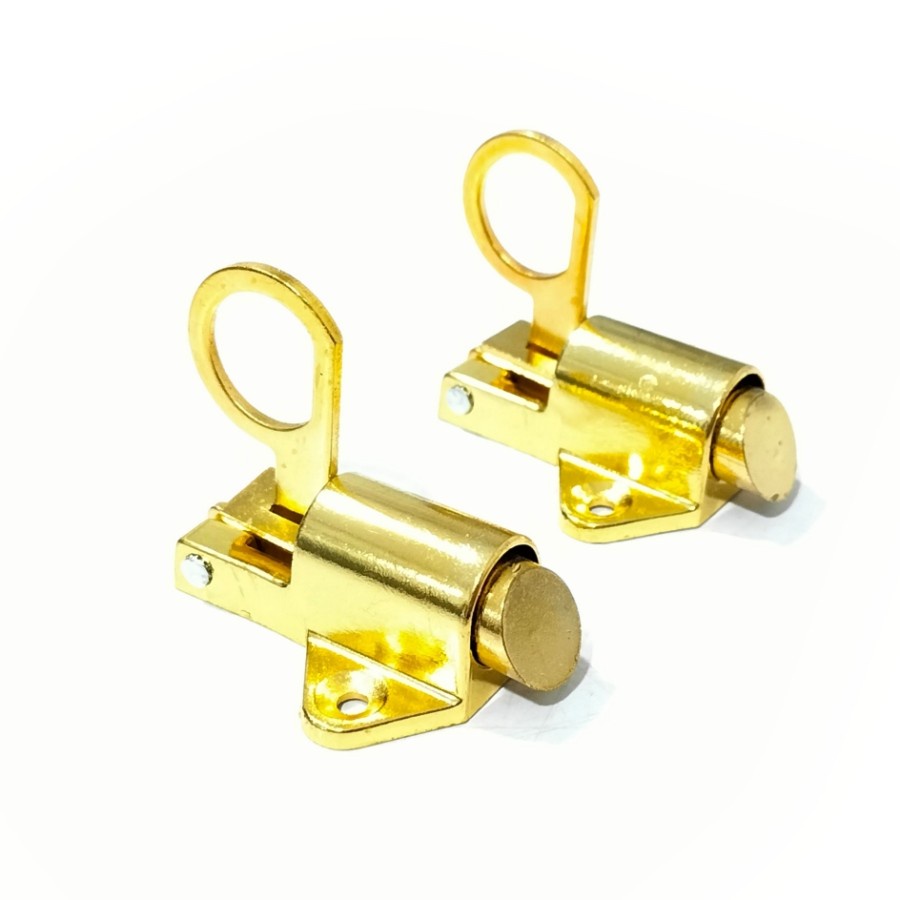 Slot Kunci KUNING/Grendel Kodok Jendela Spring Knife - G7132