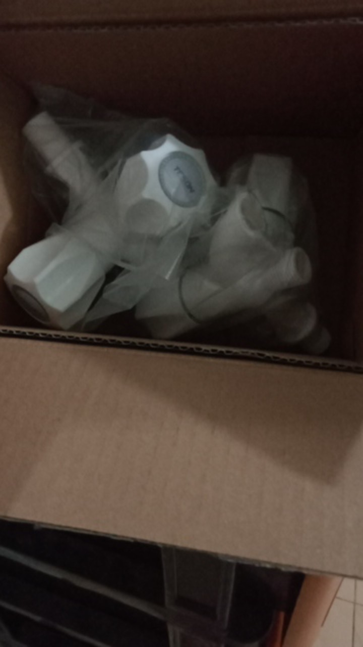 1 Pc | Kran Cabang Pvc Warna 1/2 Inch / Keran Air Engkol 0.5 Inch Plastik