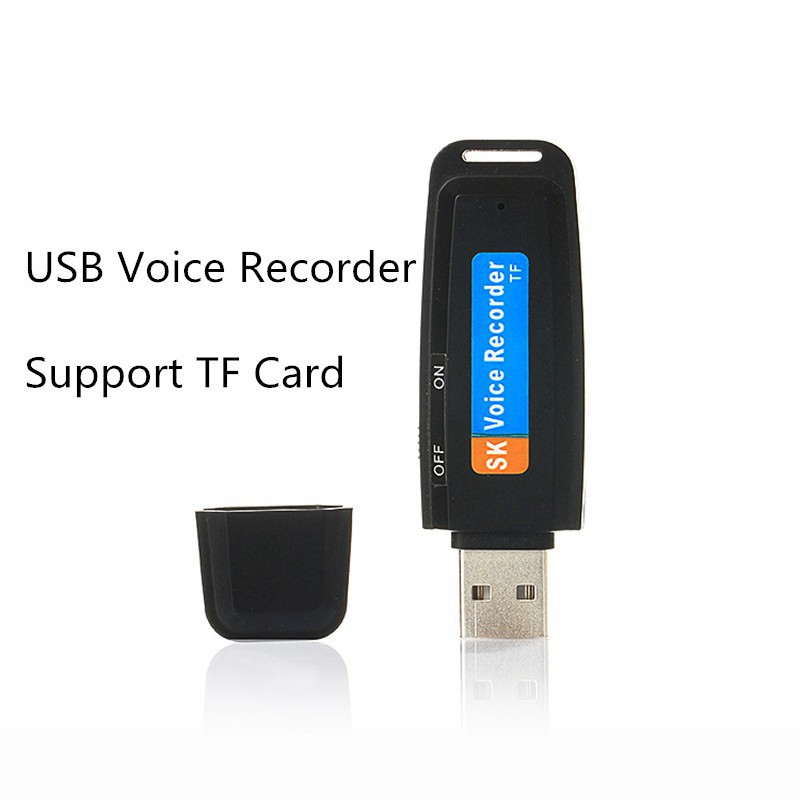 USB Voice Recorder With Slot Memory Card