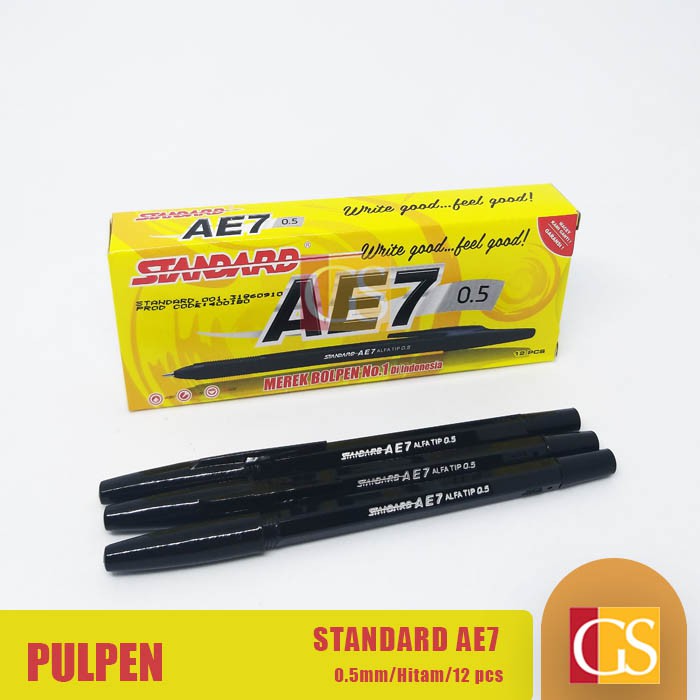 

PULPEN STANDARD AE7 LUSIN 12PCS