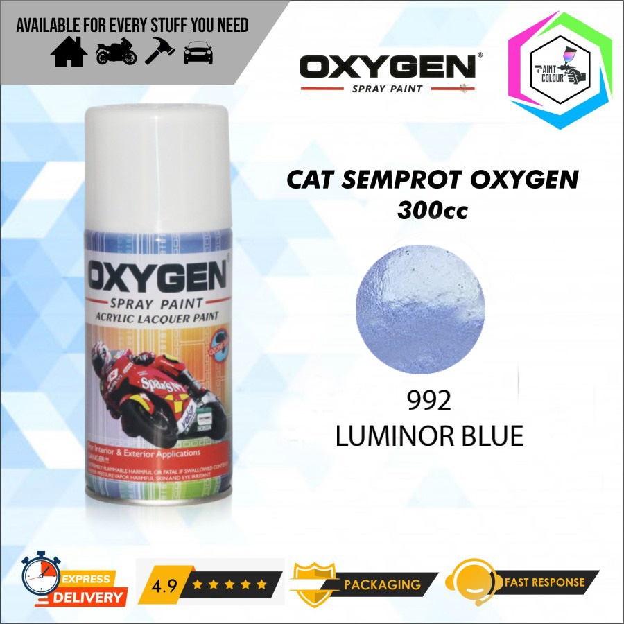 Cat Semprot / Pylox OXYGEN - 992 Luminor blue