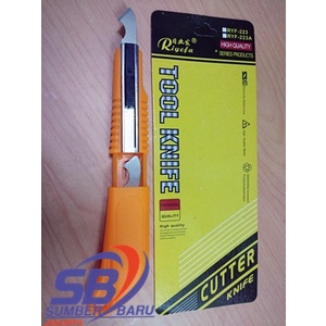 

PISAU CUTTER AKRILIK / ACRYLIC / MIKA / PLASTIK BERKUALITAS RIYELA SBJ