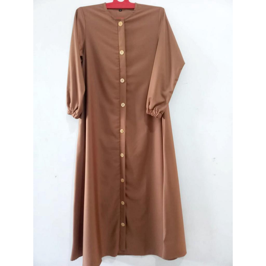 Gamis wanita Terbaru / Gamis Terbaru Full Kancing Gamis Modern kekinian / Pakaian Wanita