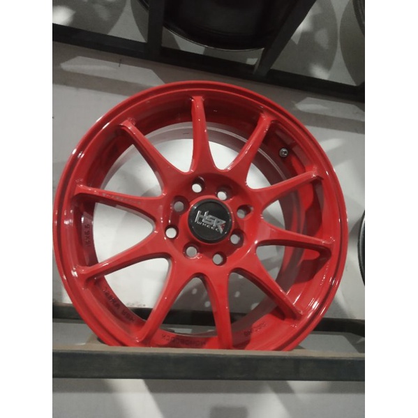 velg mobil model mirip jazz VTEC ring 15 lubang 4 buat Xenia Livina ss Avanza sirion sedan