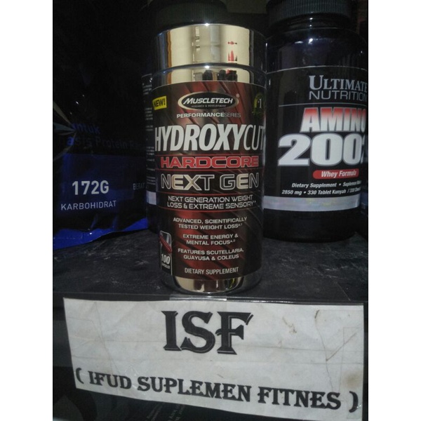 Hydroxycut Next Gen 100 Capsule Segel