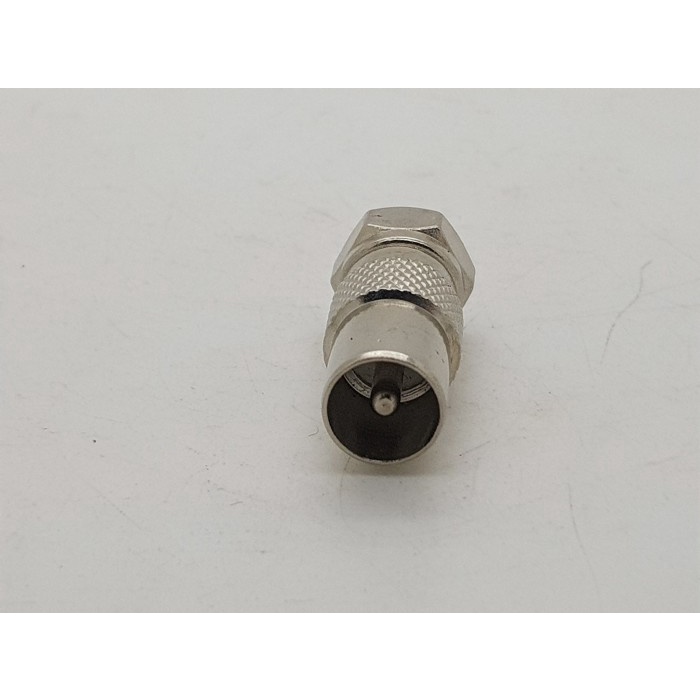 connector antena tv male to F male