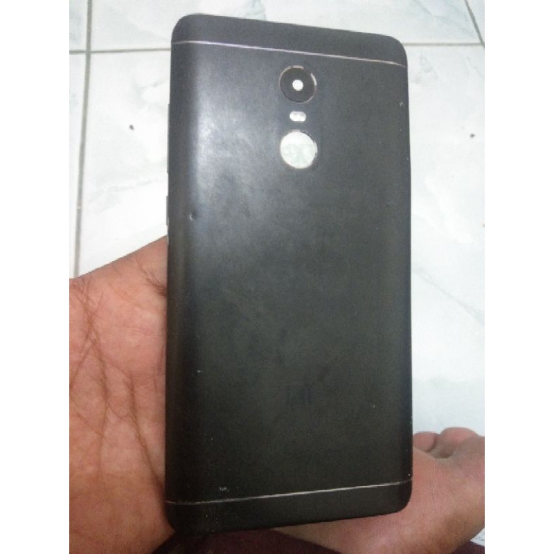 Backdoor,  Housing Redmi Note 4x Hitam Original Copotan